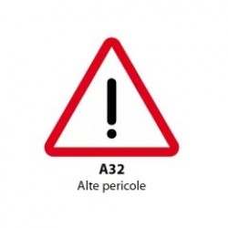 Atentie! Alte pericole, A32, Indicator rutier | Semn de circulatie