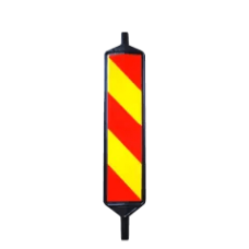 Baliză din PVC 25 x 100cm, direcțională stânga/dreapta, folie CLASA 2, fără SUPORT