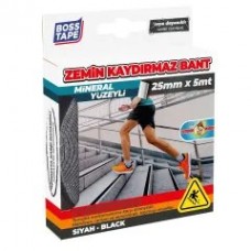 Banda Antialunecare Autoadeziva, Negru, rola 2.5cm x 5m