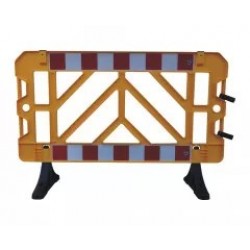 Bariere de împrejmuire, 1.5m x 1m, culoare GALBEN