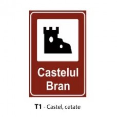 Castel, cetate, Indicator rutier | Semn de circulatie