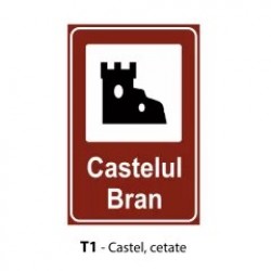 Castel, cetate, Indicator rutier | Semn de circulatie