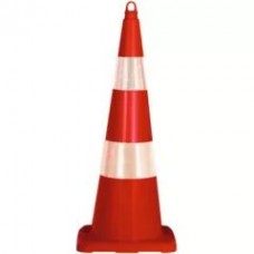 Con flexibil din TPE, inaltime 90cm, doua folii reflectorizante