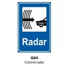 Control radar, Indicator rutier | Semn de circulatie