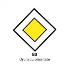 Drum cu prioritate, Indicator rutier | Semn de circulatie