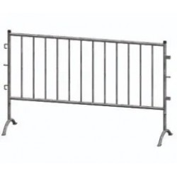 Gard metalic mobil pentru delimitarea traficului pietonal, 2m x 1.2m, greutate 18 kg