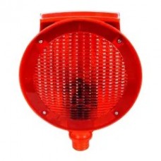 Lampa pentru semnalizare lucrari, economic, lumina intermitenta rosie