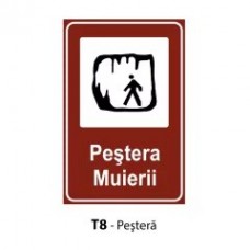 Pestera, Indicator rutier | Semn de circulatie