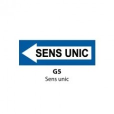 Sens unic (sageata spre stanga) G5, Indicator rutier | Semn de circulatie