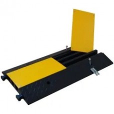 SET 2 buc. Protectii pentru cabluri, 3 canele Ø 5cm, trafic auto