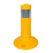 Stalp galben din cauciuc inaltime 30cm, TPU